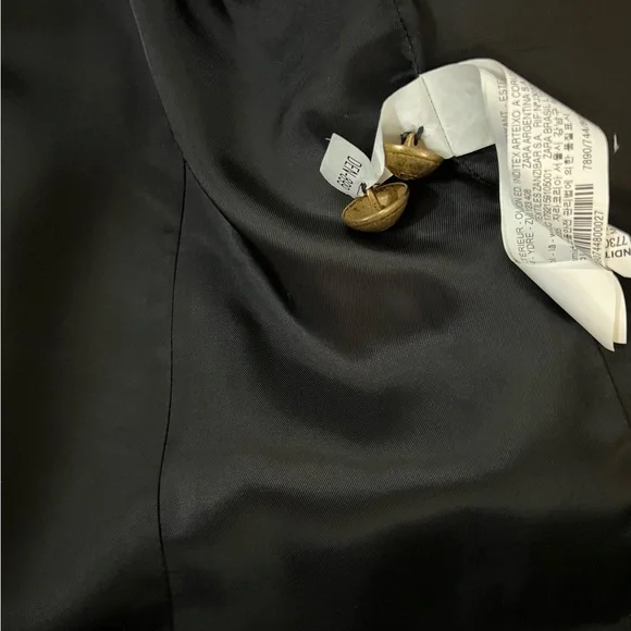 🔥Zara EUC🔥 Manteco Premium Quality Fabrics Wool Coat - Picture 5 of 6